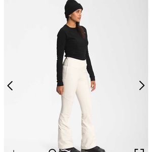 The North Face Snoga pants NWT size 2 white NEW